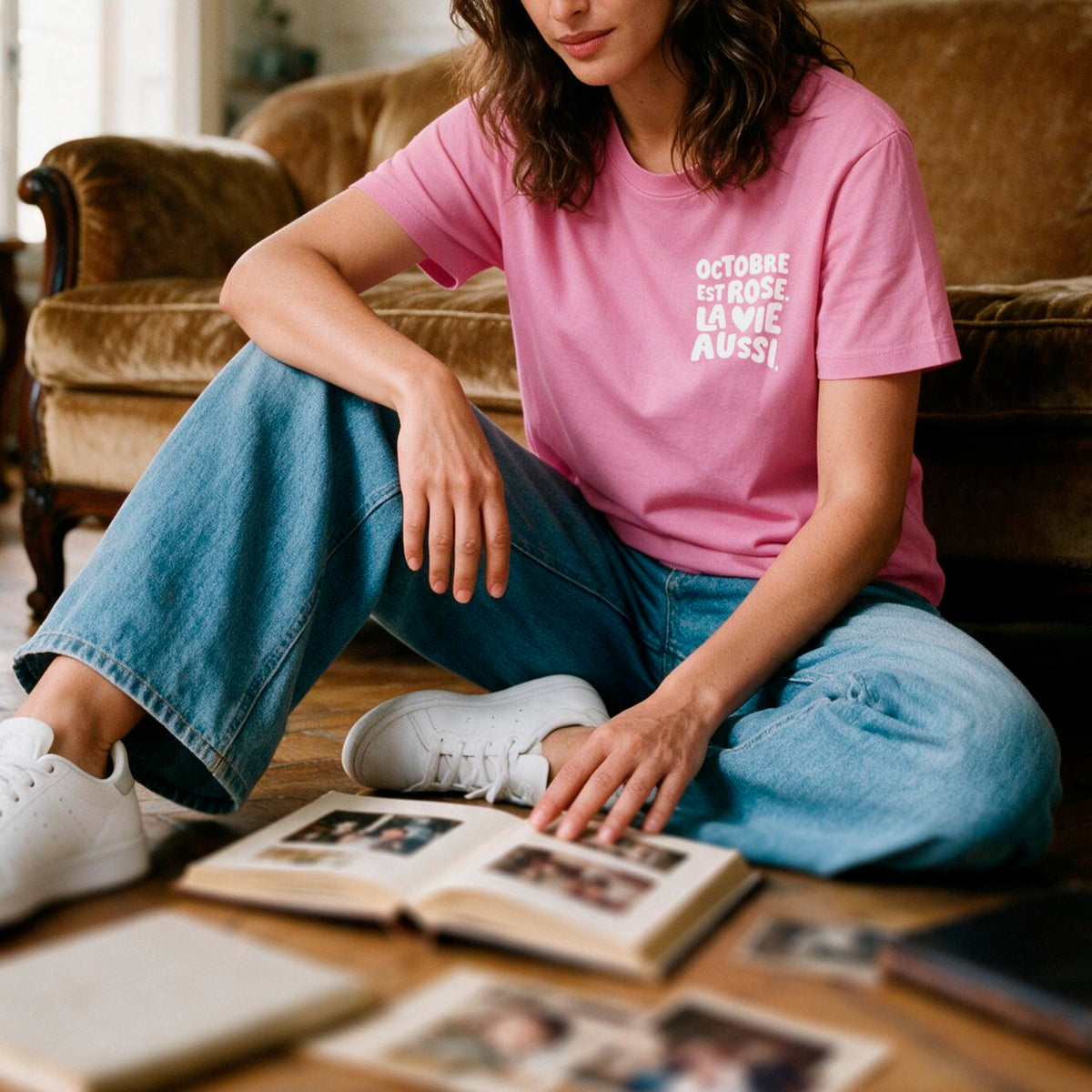 T-shirt - Octobre est rose, la vie aussi